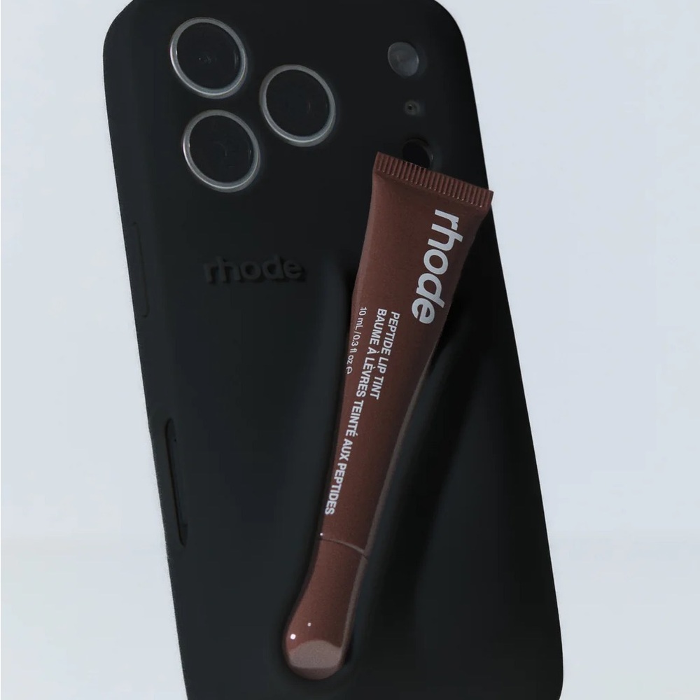 RHODE Black Phone Case